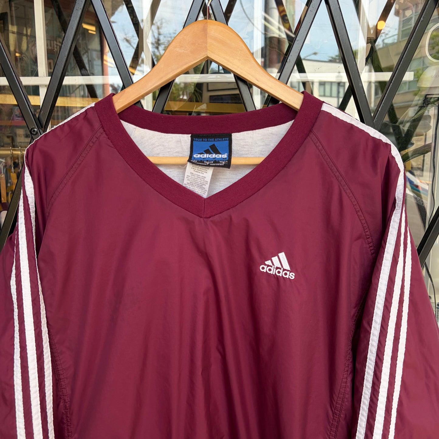 Vintage Adidas Pullover Windbreaker - Size L