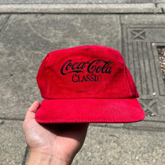 1980’s Coca Cola Corduroy Snapback