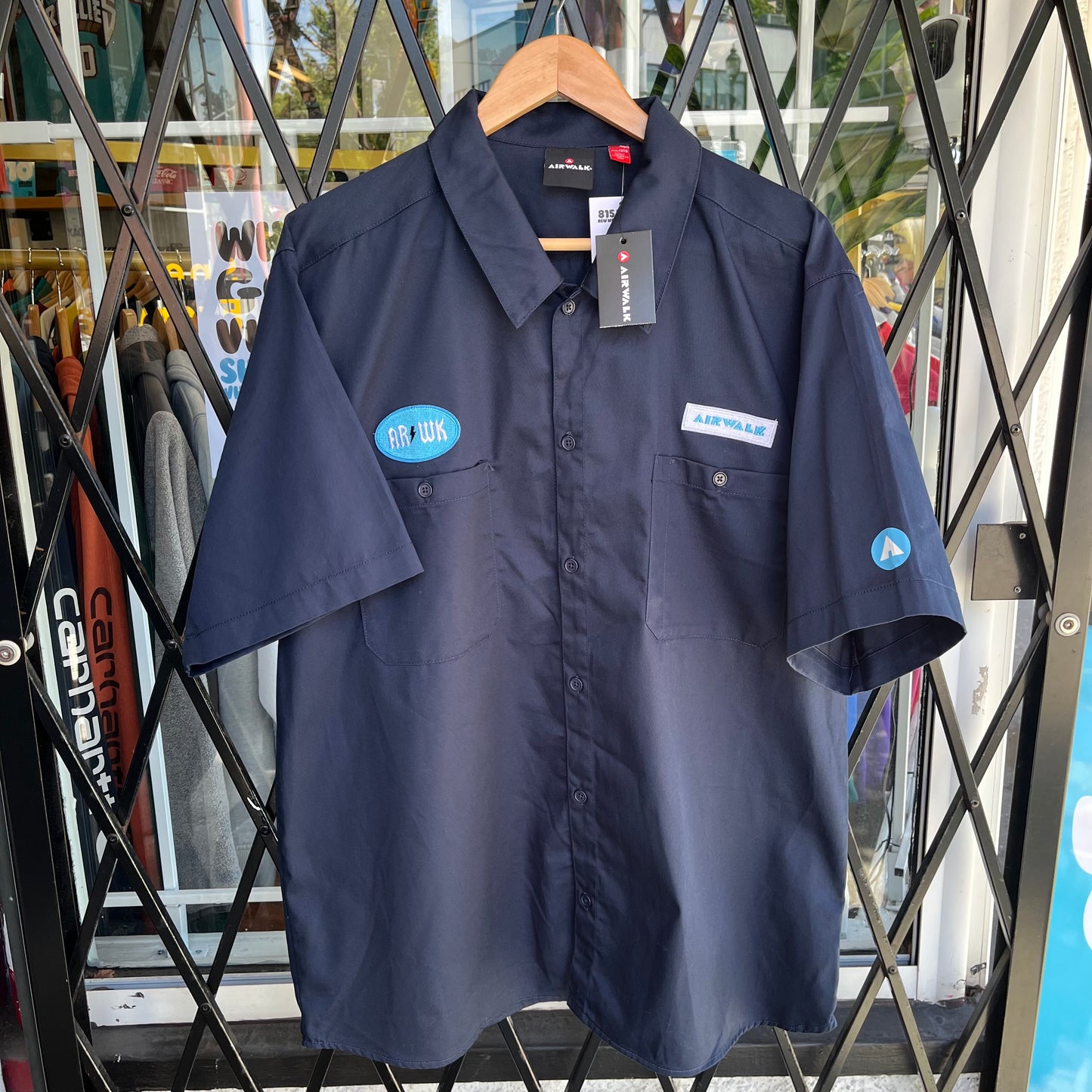 Y2K Airwalk Button Up Shirt - Size XXL