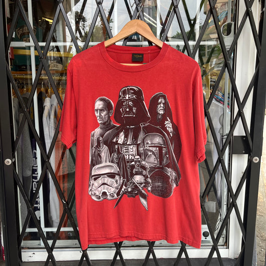 Vintage 90s Star Wars Dark Side Tee - Size L