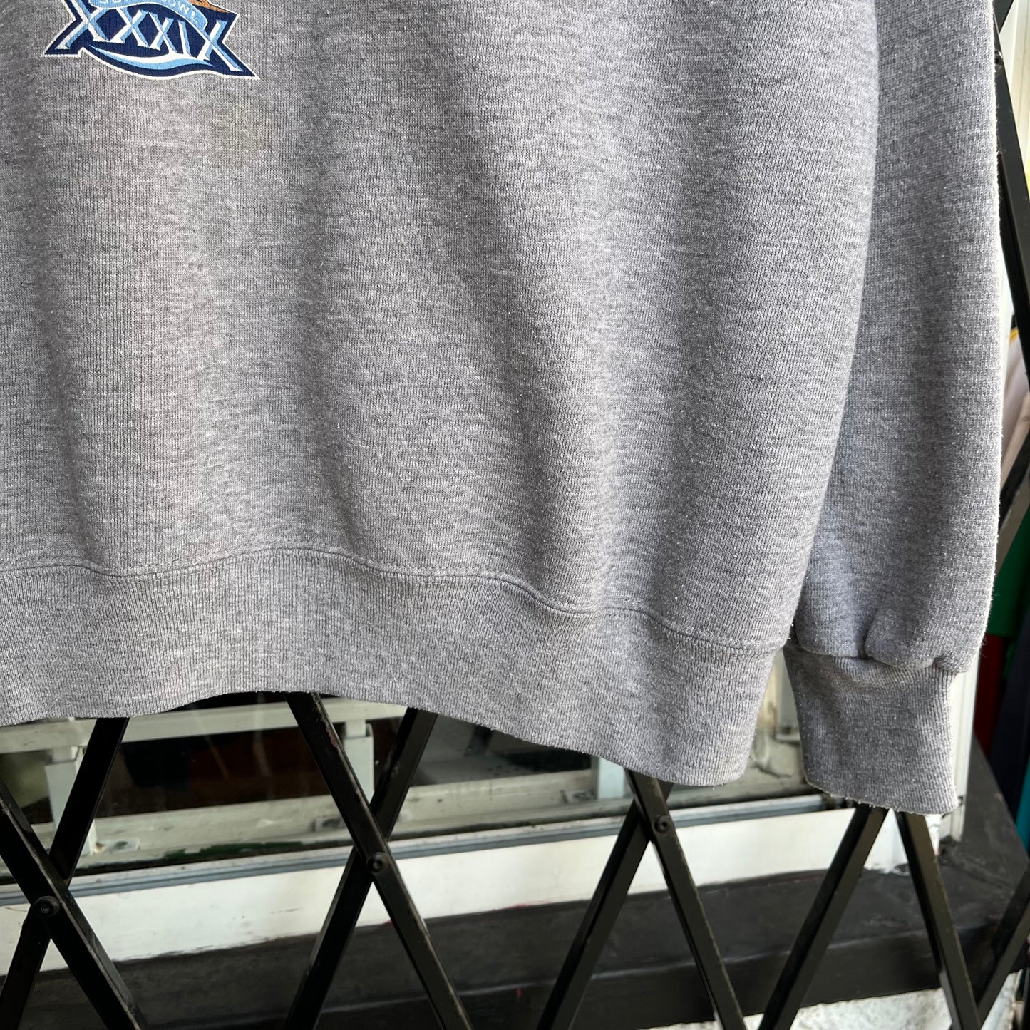 2005 New England Patriots Super Bowl Champions Crewneck - Size L