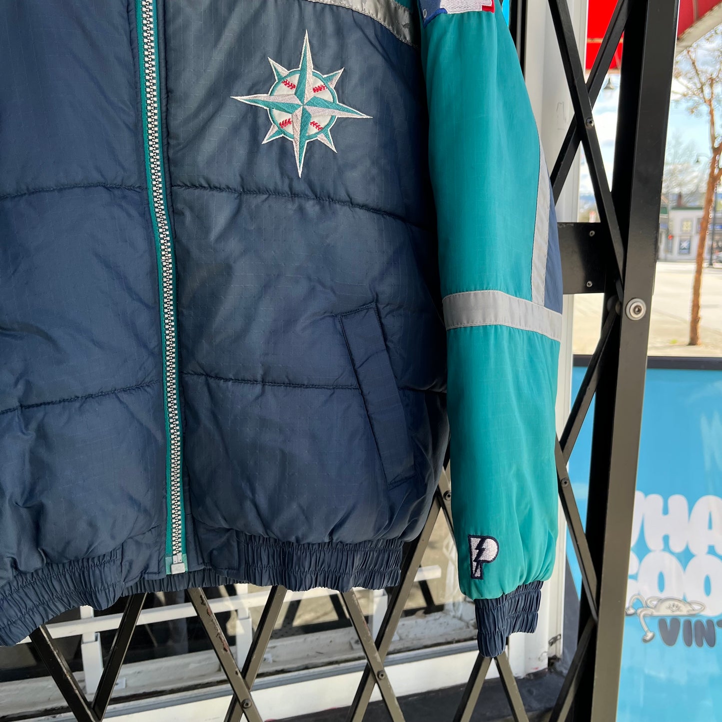 Vintage Pro Player Seattle Mariners Reversible Jacket - Size M
