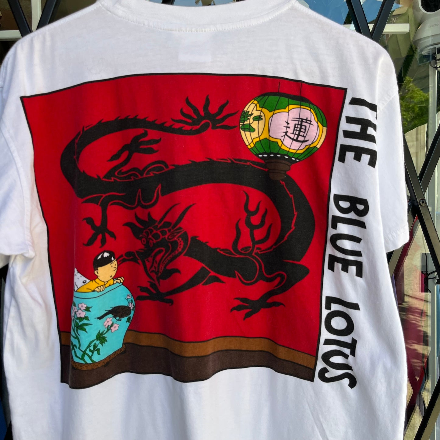 Vintage Tin Tin The Blue Lotus Tee - Size S
