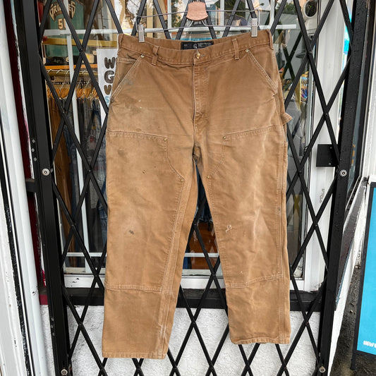 Carhartt Double Knee Work Pants - Size  38W