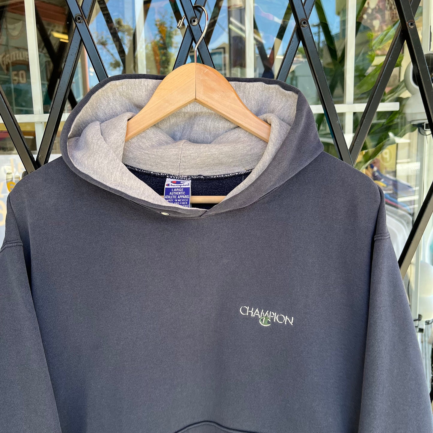 Vintage Champion Hoodie - Size L