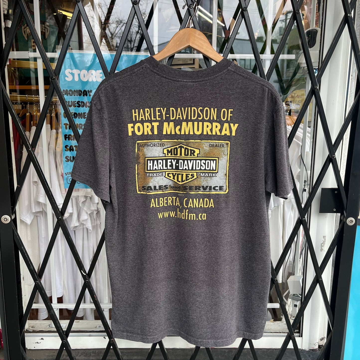 Harley Davidson Fort McMurray Tee - Size L