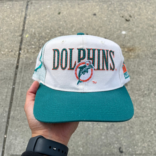 Vintage Sports Specialties Miami Dolphins Laser Snapback
