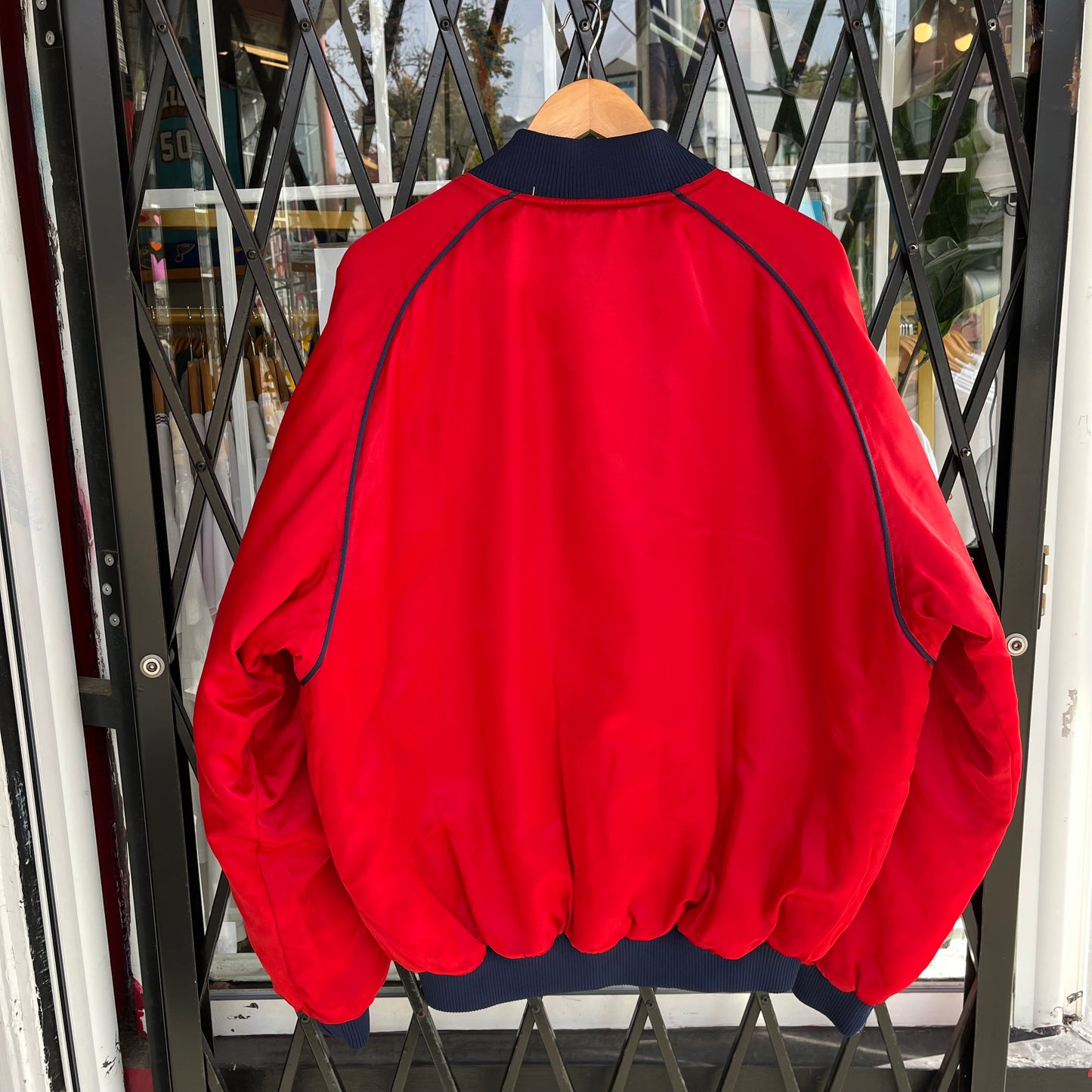 Vintage Nike Boston Red Sox Satin Jacket - Size L
