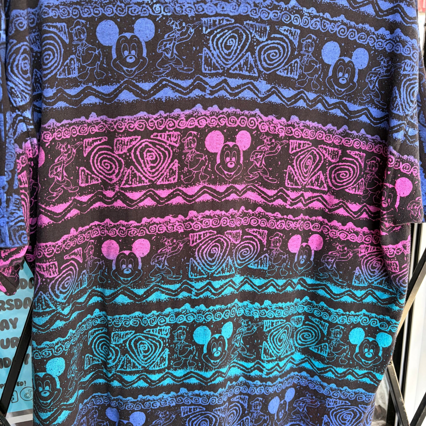 Vintage Disney AOP Tee - Fits Size XL