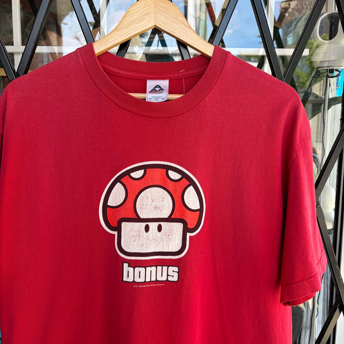 2003 Nintendo Mushroom Tee - Size L