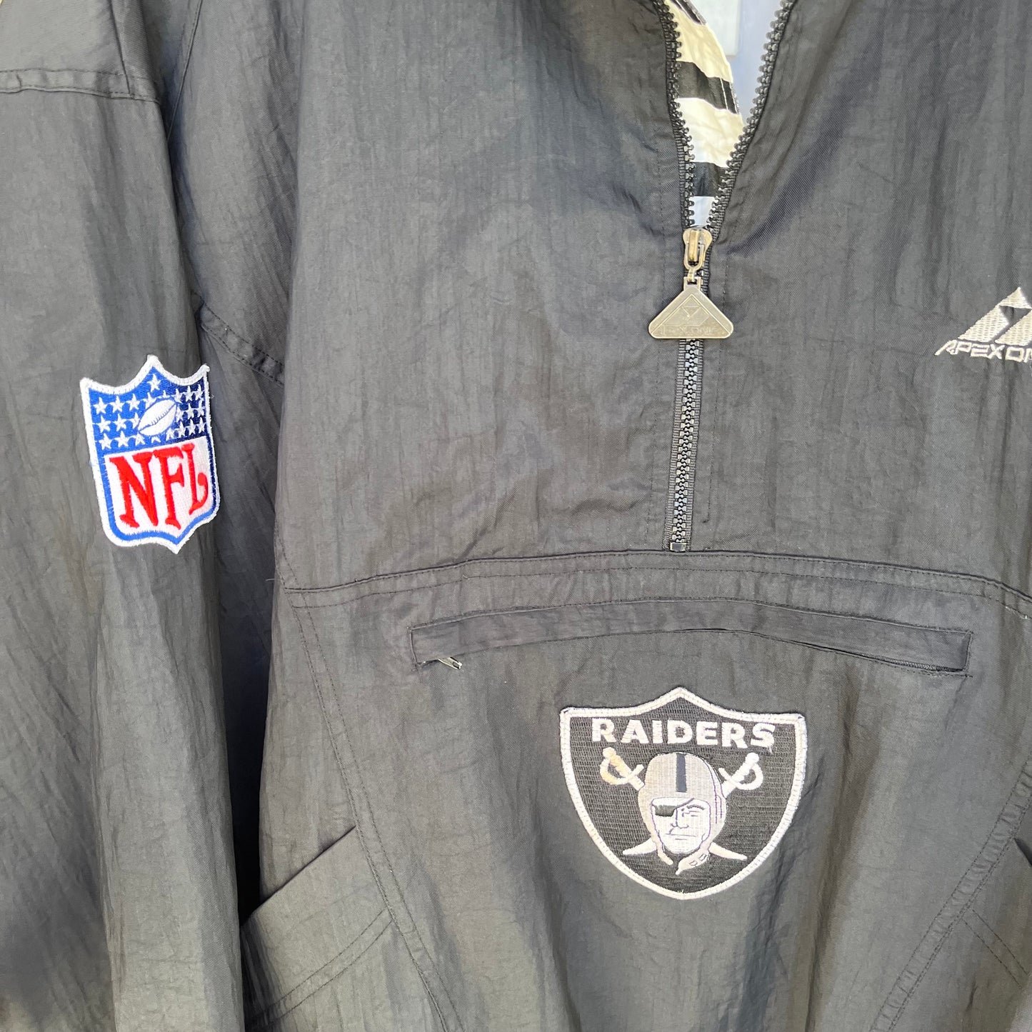 Vintage Apex One Raiders Jacket - Size XL