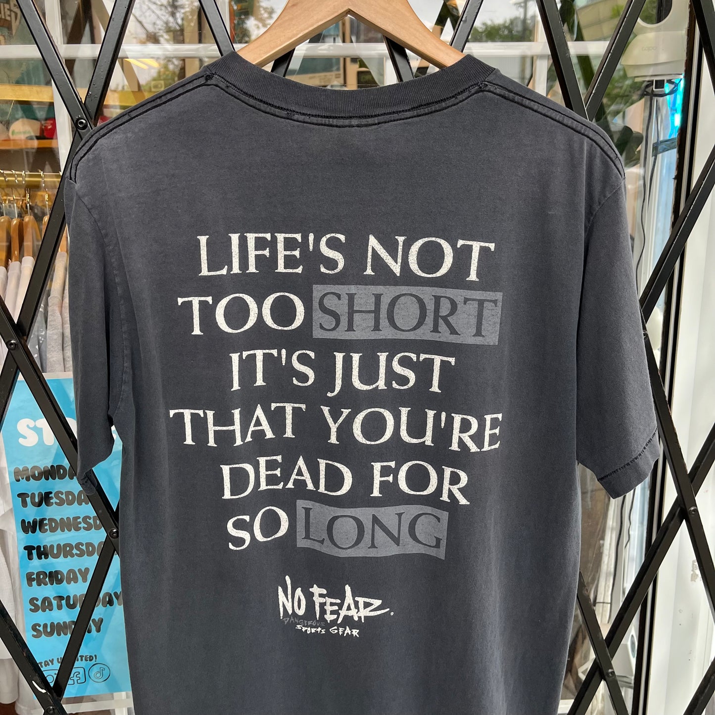 Vintage No Fear Tee - Size L