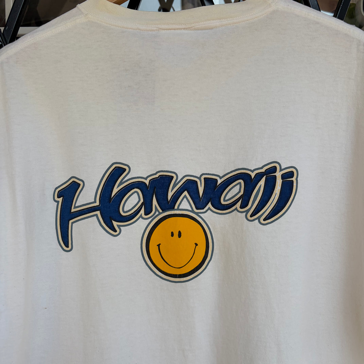 Hawaii Smiley Face Souvenir Tee - Size XL