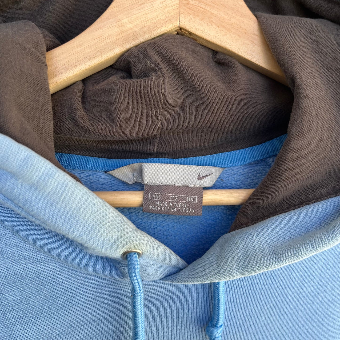 Vintage Nike Spell Out Hoodie - Size XXL