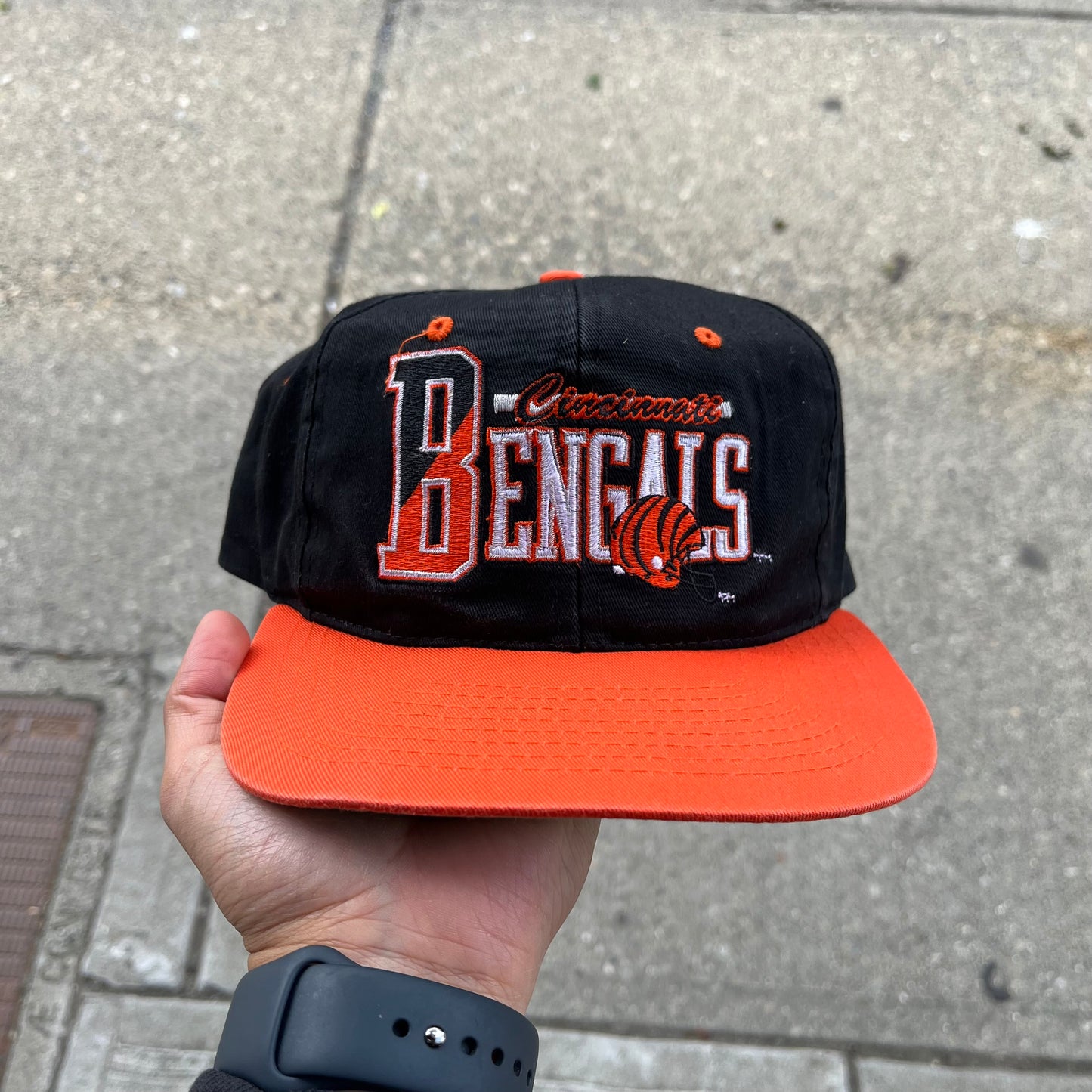 Vintage AJD Cincinnati Bengals Snapback