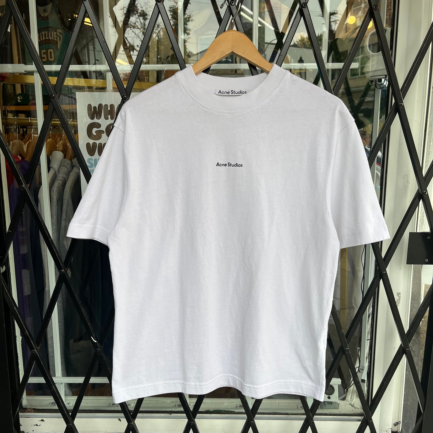 Acne Studios Stamp Logo Tee - Size XXS (fits L)