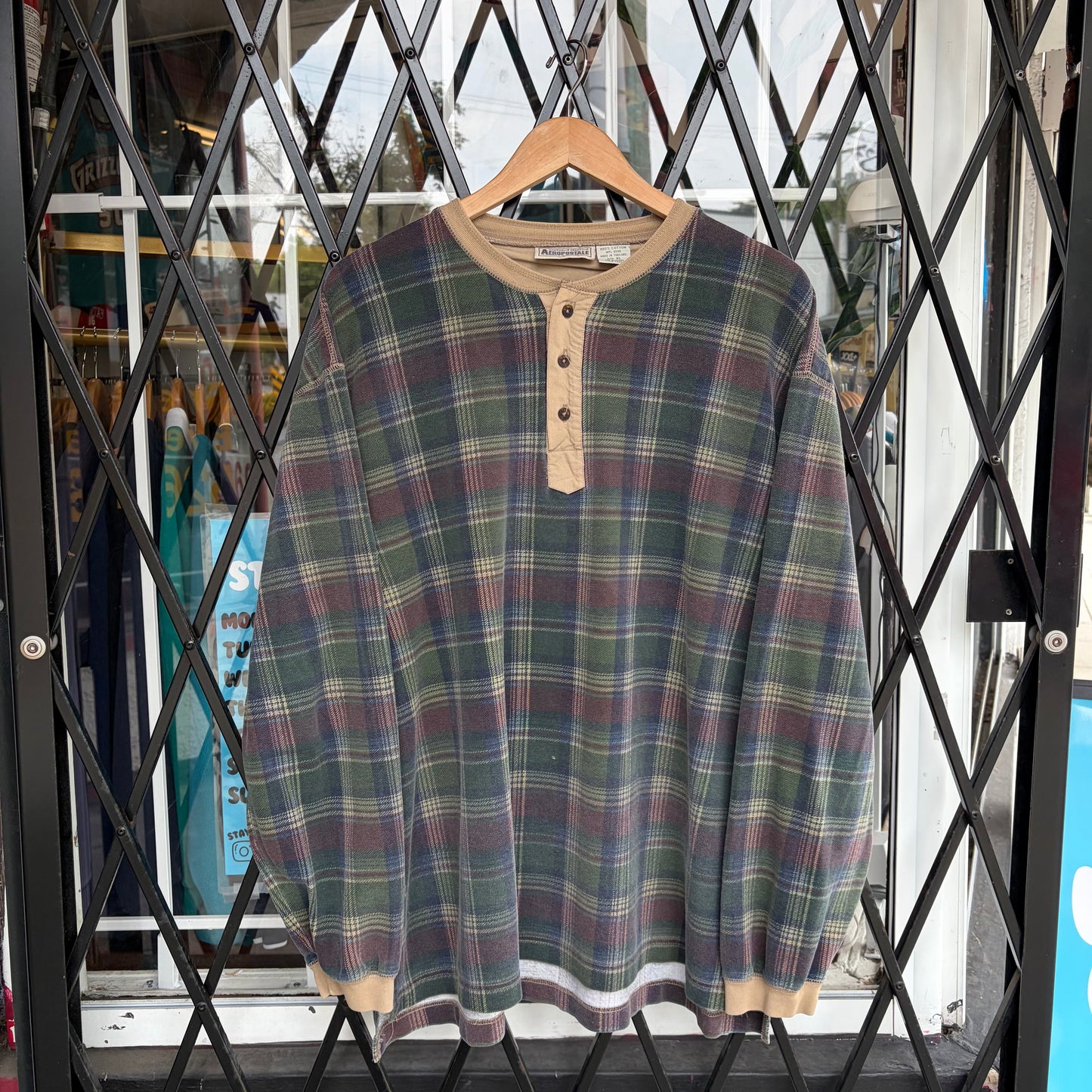 Vintage Aeropastale Plaid Long Sleeve - Size XL