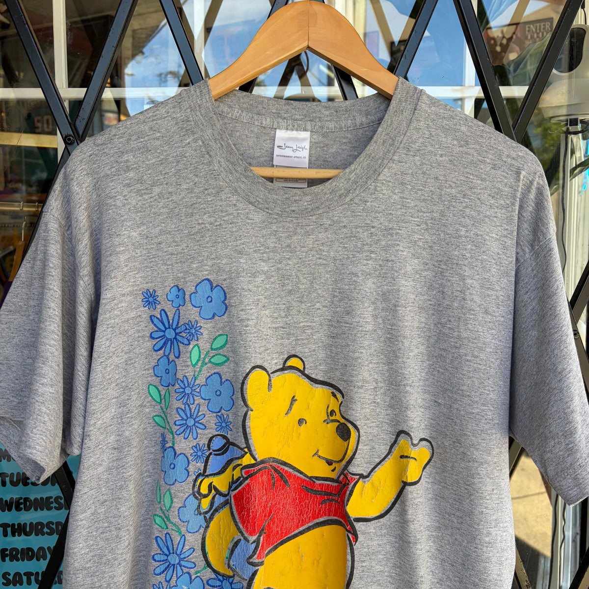 Vintage Disney Winnie the Pooh Sleeping Tee - Size OS