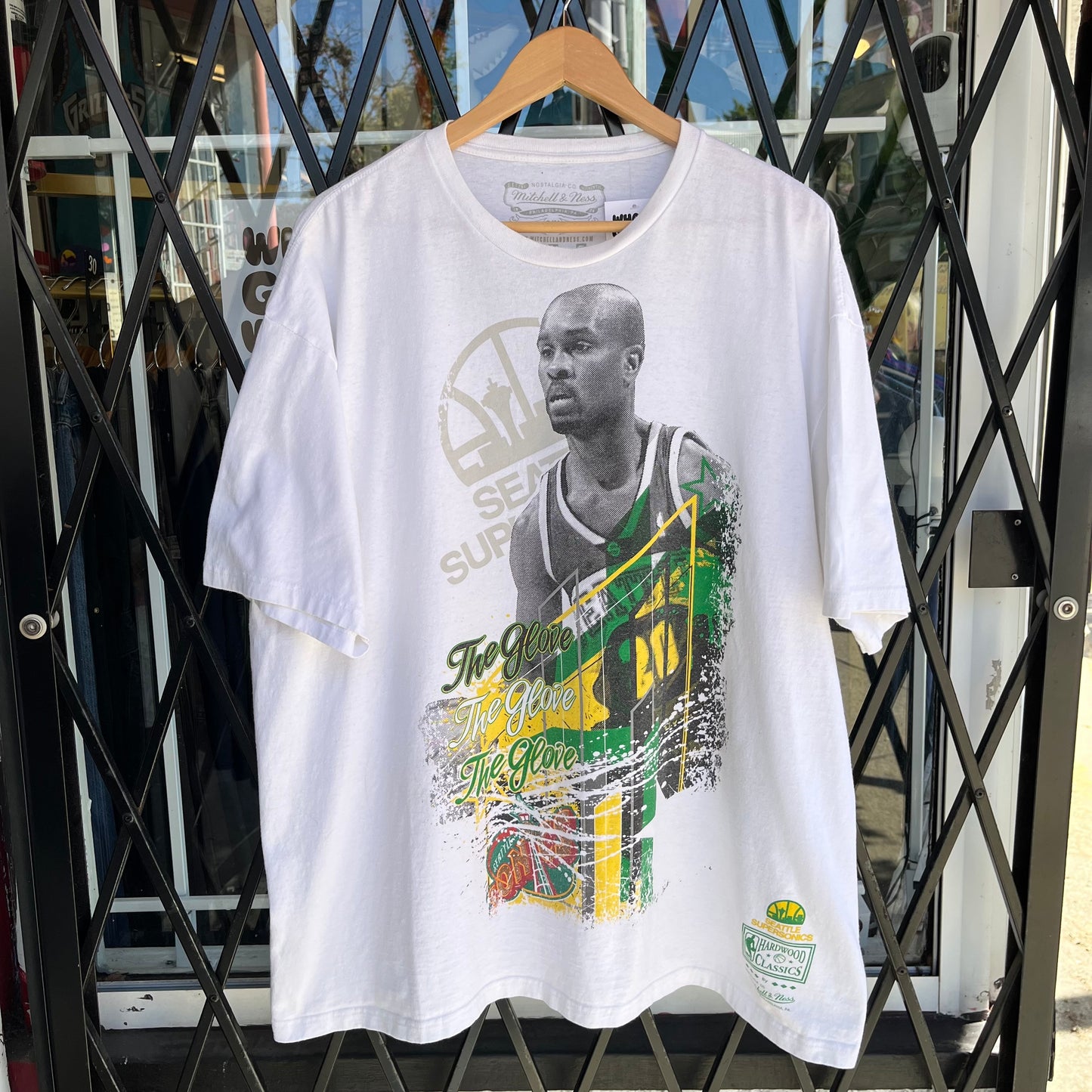 Mitchell & Ness Seattle Sonics Gary Payton Tee - Size XXXL