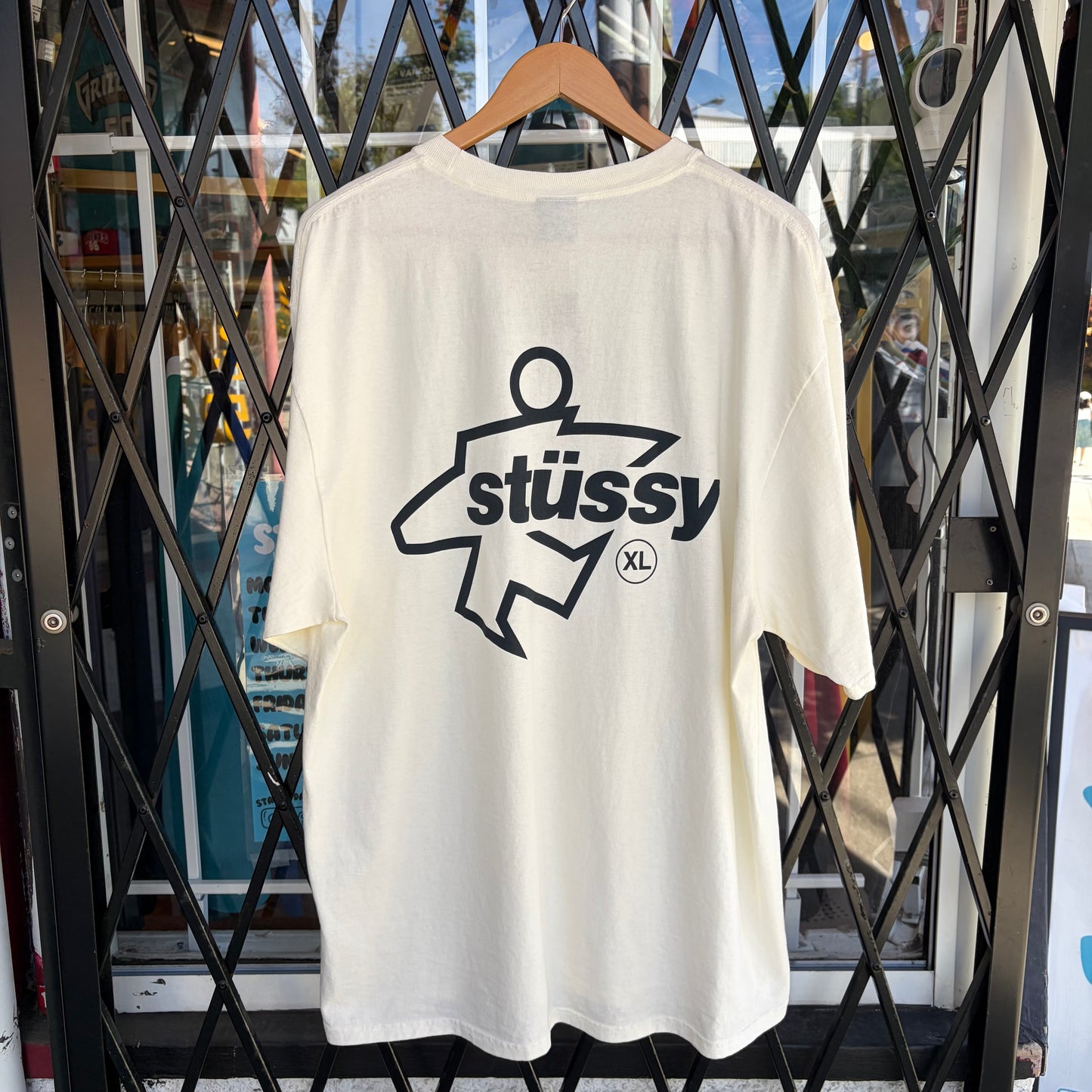 Stussy Surf Size Tee Natural - Size XL