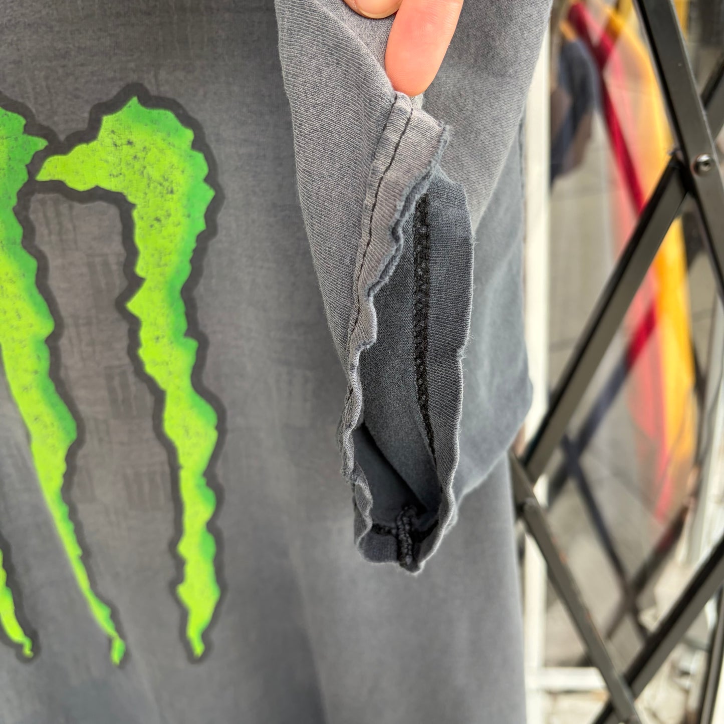 Y2K Monster Energy Tee - Size L