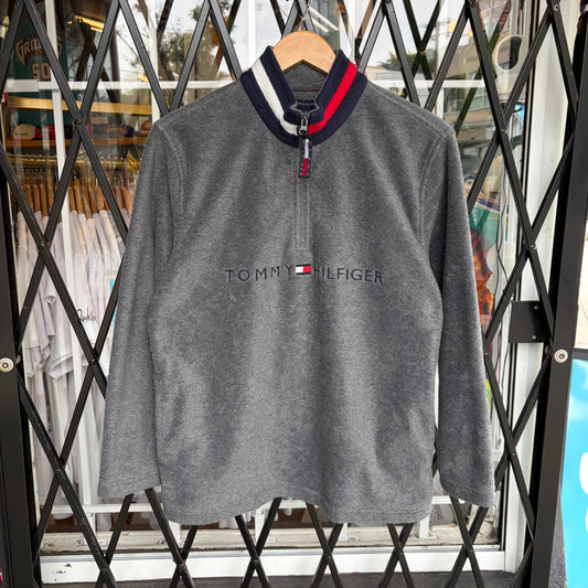 Vintage Tommy Hilfiger Quarter Zip Fleece Sweater - Size Women’s L