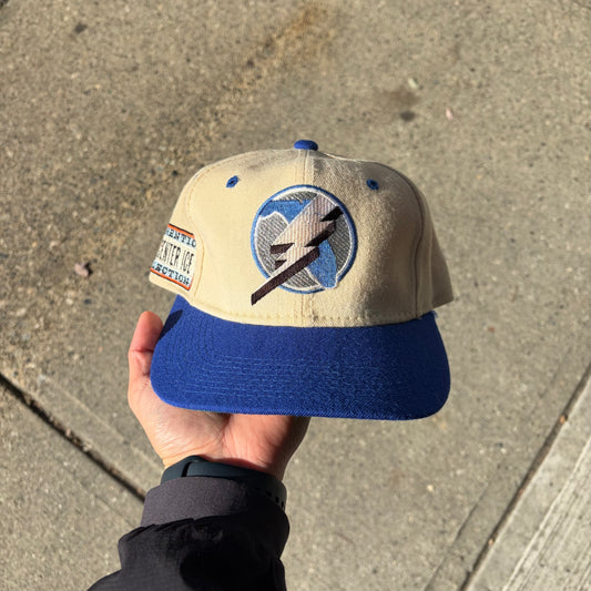 Vintage Tampa Bay Lightning Back Script Fitted Hat - Size 7 1/4