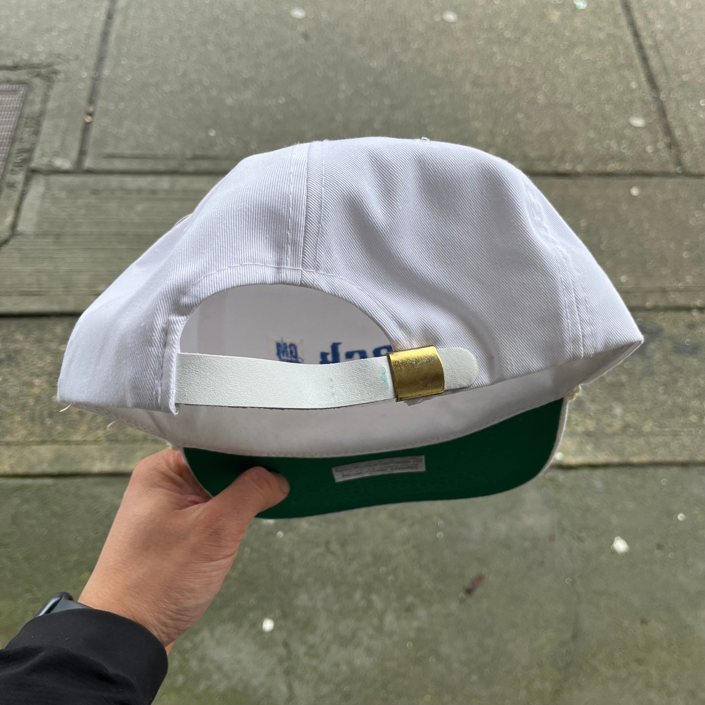 Vintage Dealership Dueck on Marine Strapback Hat
