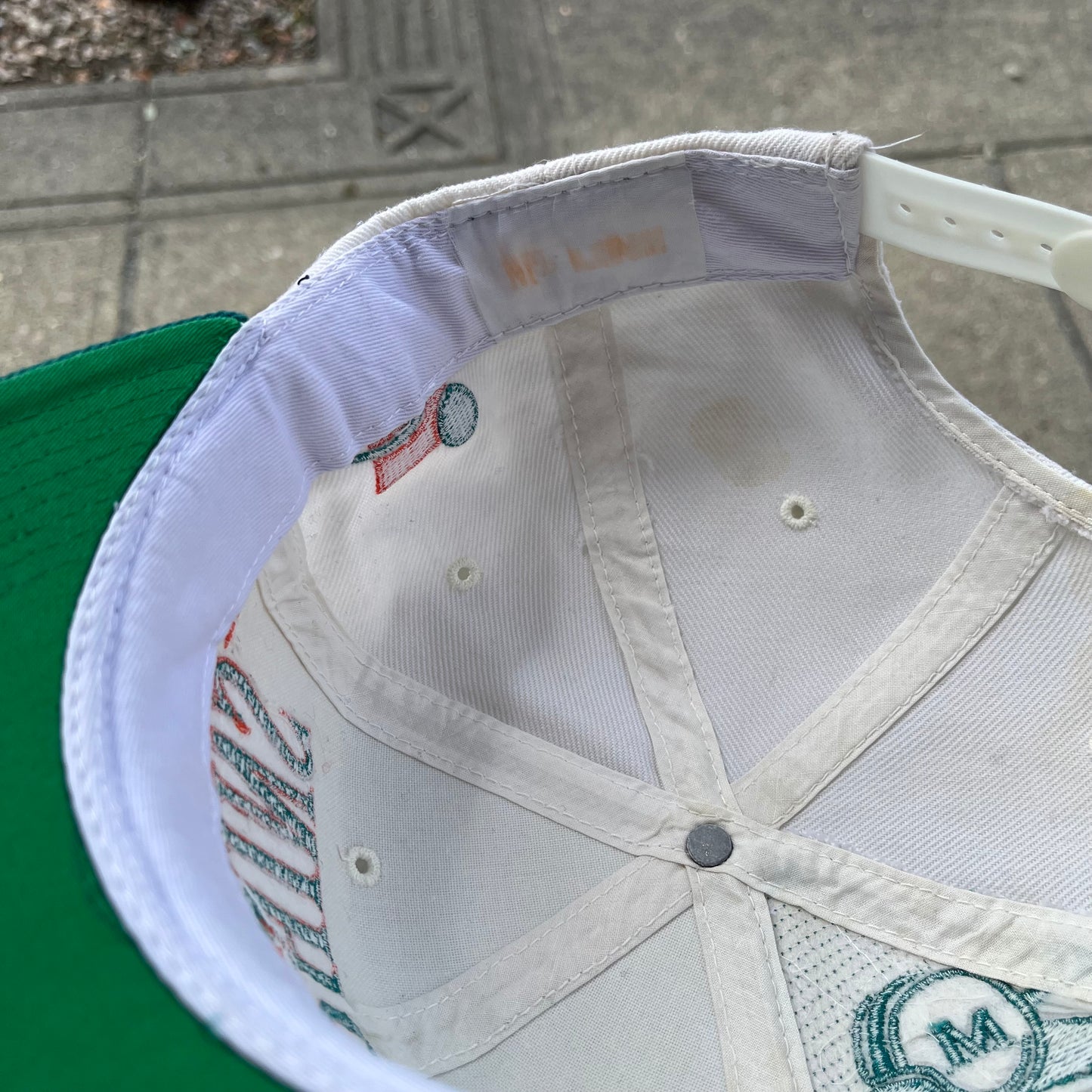Vintage Sports Specialties Miami Dolphins Laser Snapback