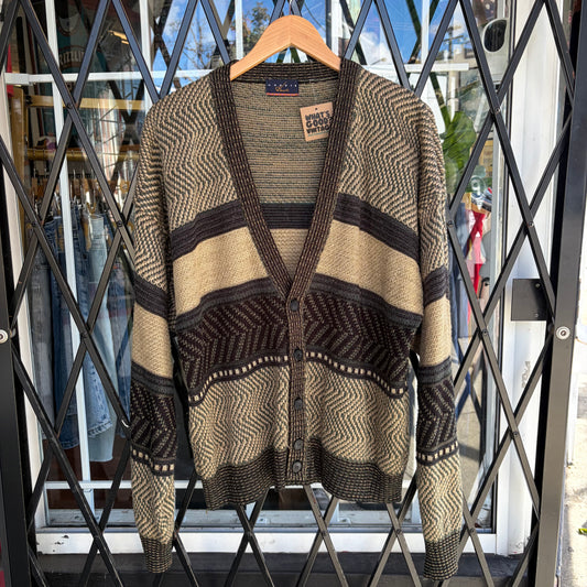 Vintage Knit Cardigan - Size XL