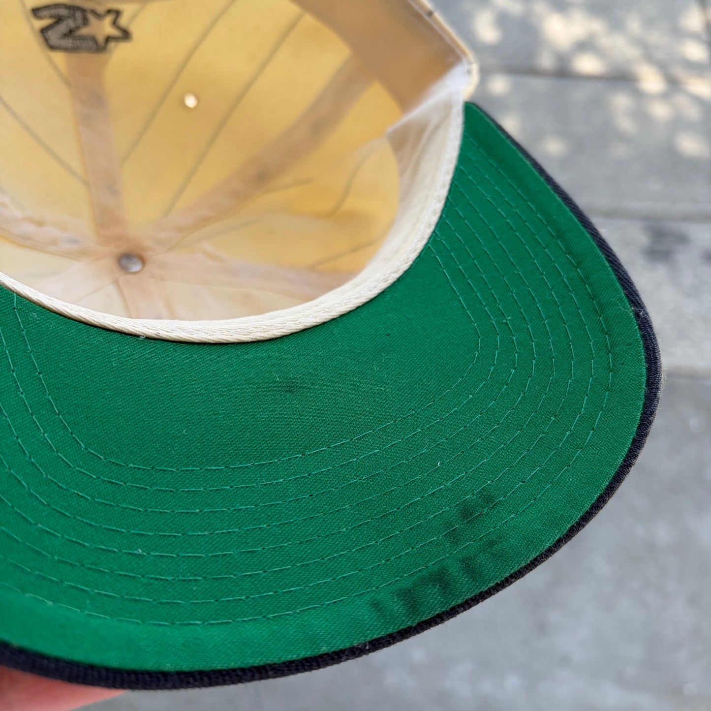 Vintage Starter Notre Dame Pinstripe SnapBack