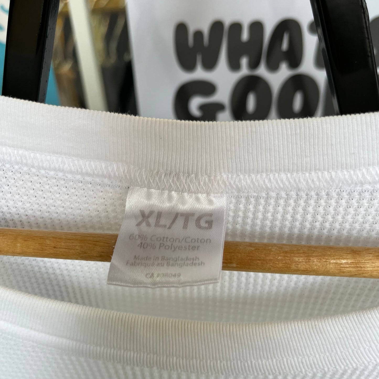 Vintage Waffle Long Sleeve - Size XL