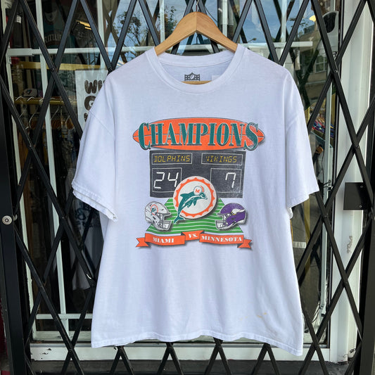 Miami Dolphins Championship Tee - Size XL