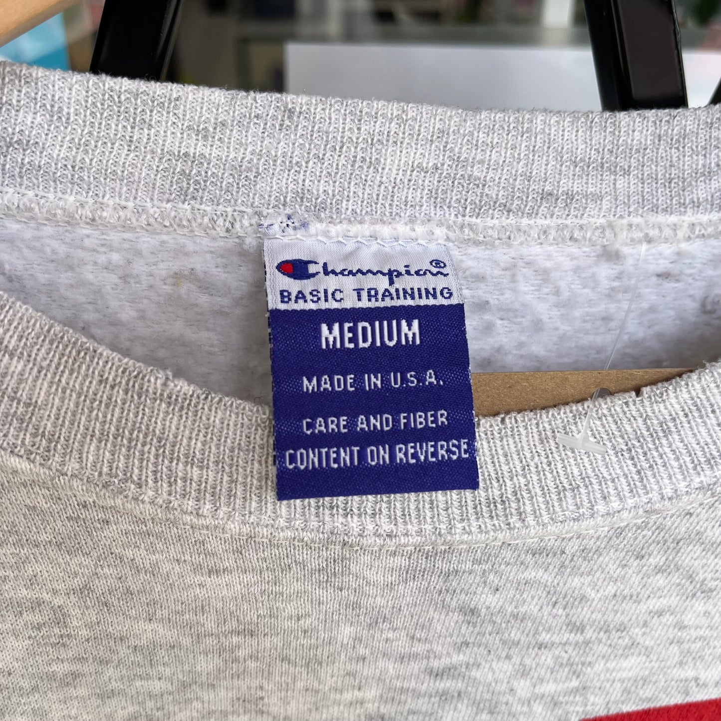 Vintage Champion Wisconsin University Crewneck - Size M