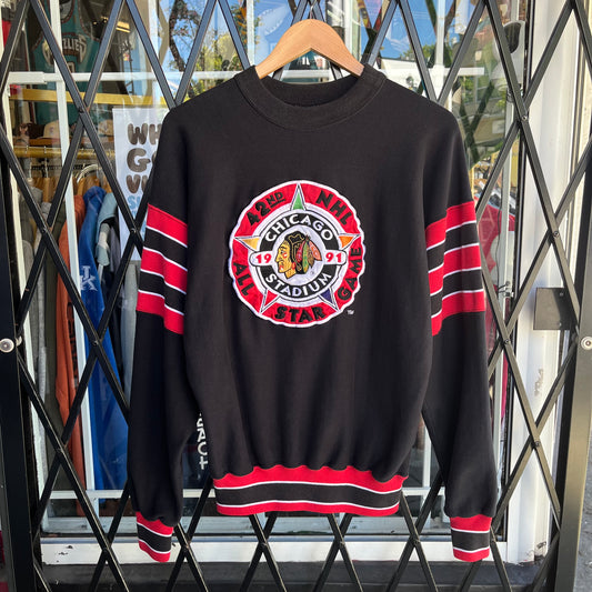 1991 NHL Chicago All-Star Game Crewneck - Size L