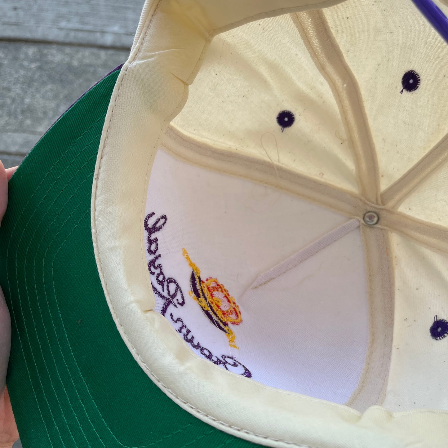Deadstock Vintage Crown Royal Snapback