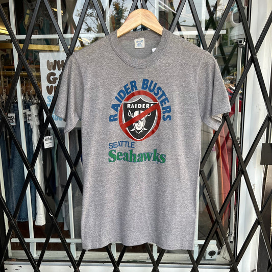 1980’s Seattle Seahawks Raider Busters Tee - Size M