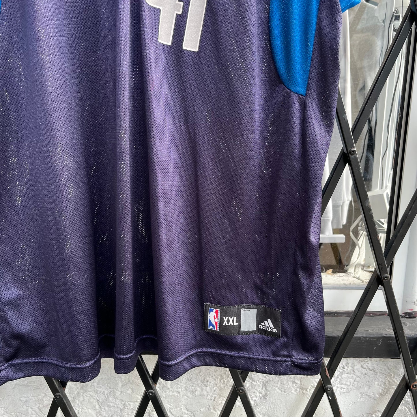 Adidas Dallas Mavericks Dirk Nowitzki Jersey - Size XXL
