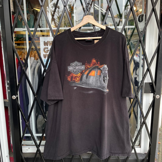 Harley Davidson Fire Fighter Tee - Size XXXL