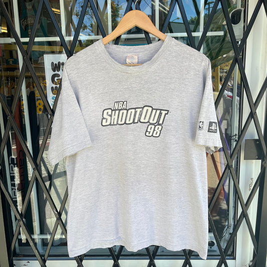 Distressed 1998 NBA Shootout Tee - Size L