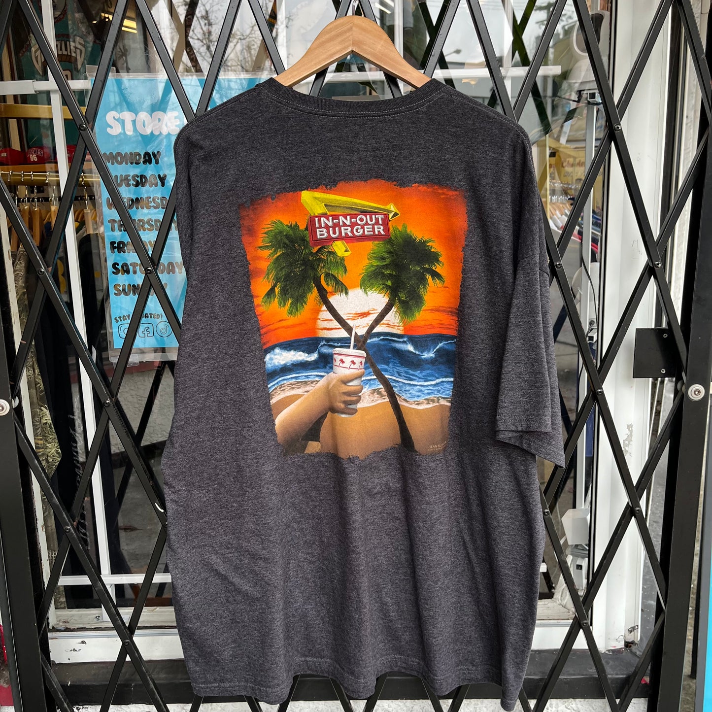 In-N-Out Palm Tree Tee - Size XXXL