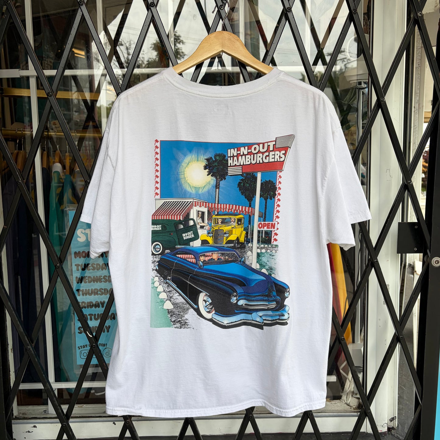 In-N-Out Double Double Drive-In Tee - Size XL