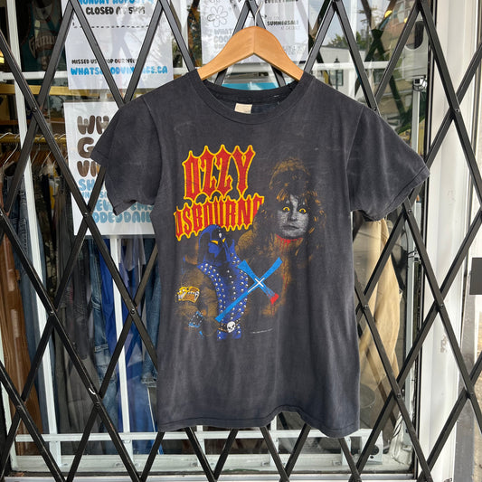 1982 Ozzy Osbourne Diary of a Madman Tee - Size M