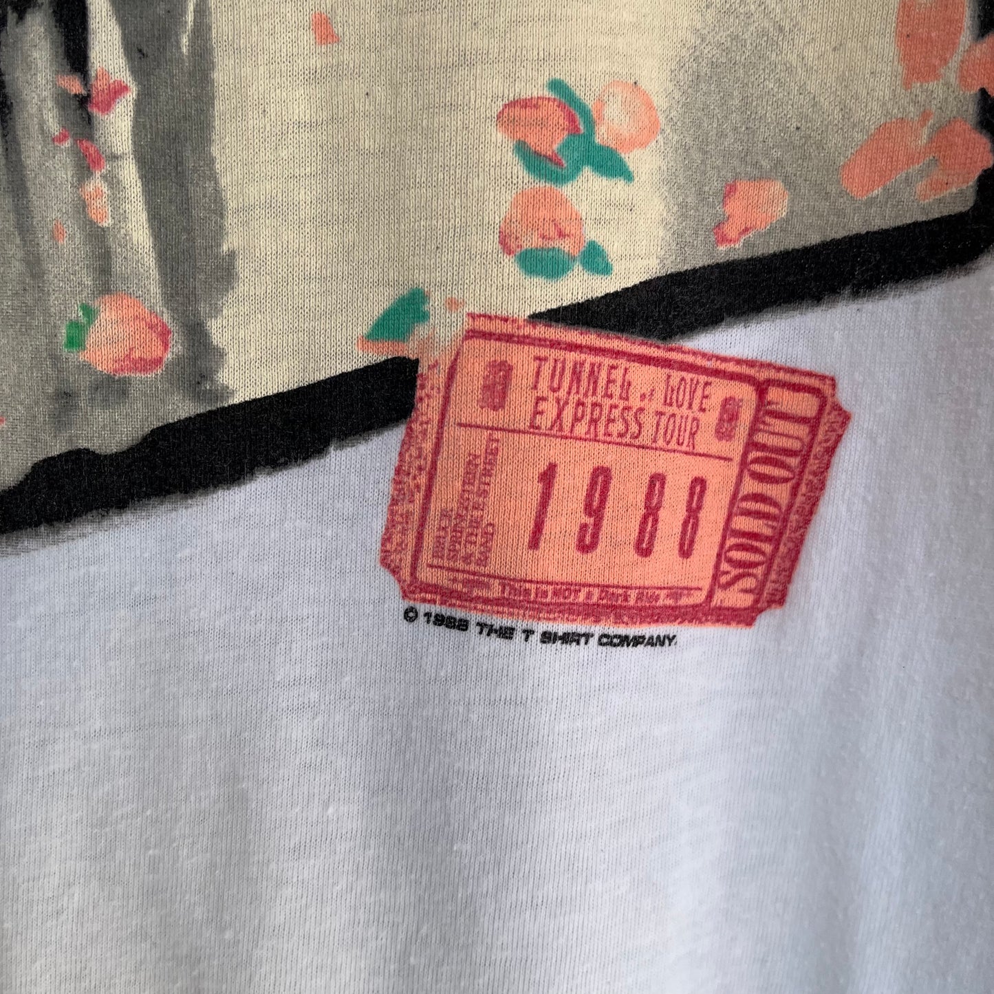 1988 Bruce Springsteen Tour Tee - Size XL