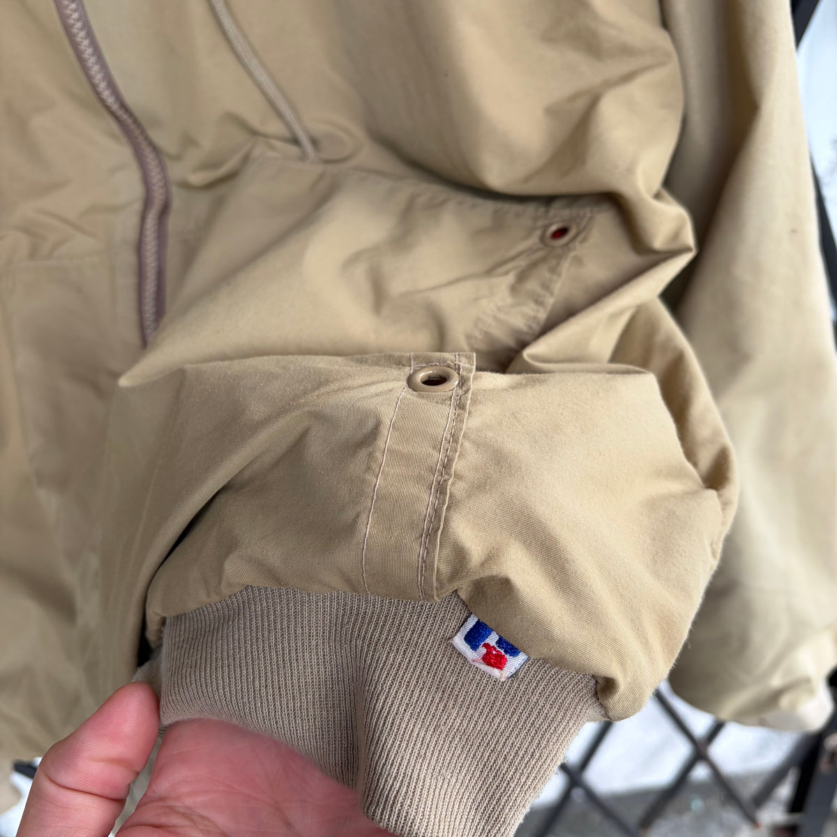 Vintage Russell Athletic Reversible Waffle Jacket - Size L