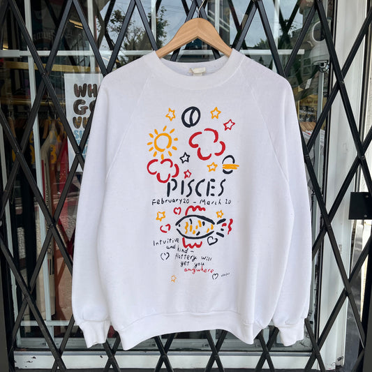 Vintage Pisces Crewneck - Size L