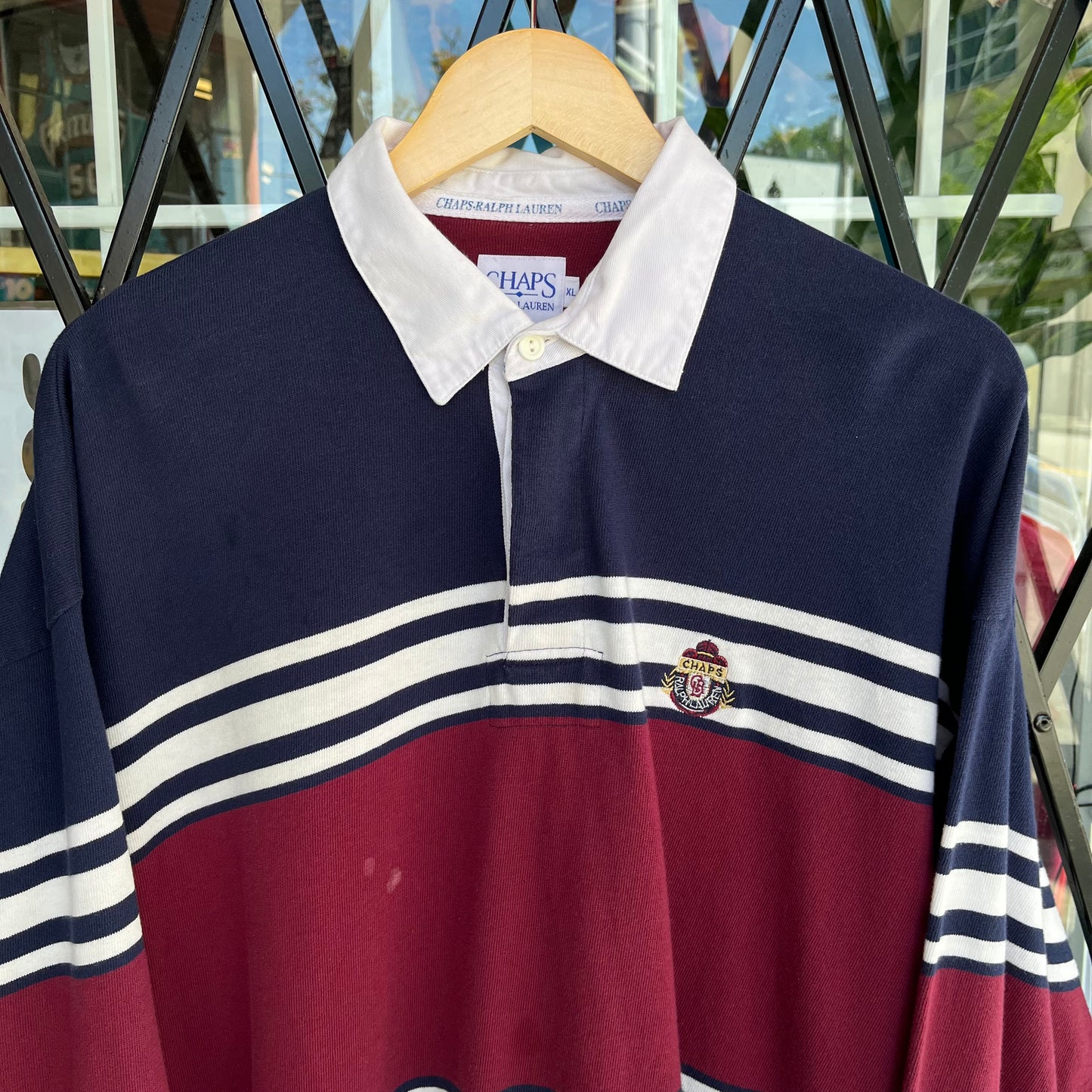 Vintage Chaps Ralph Lauren Long Sleeve Shirt - Size XL