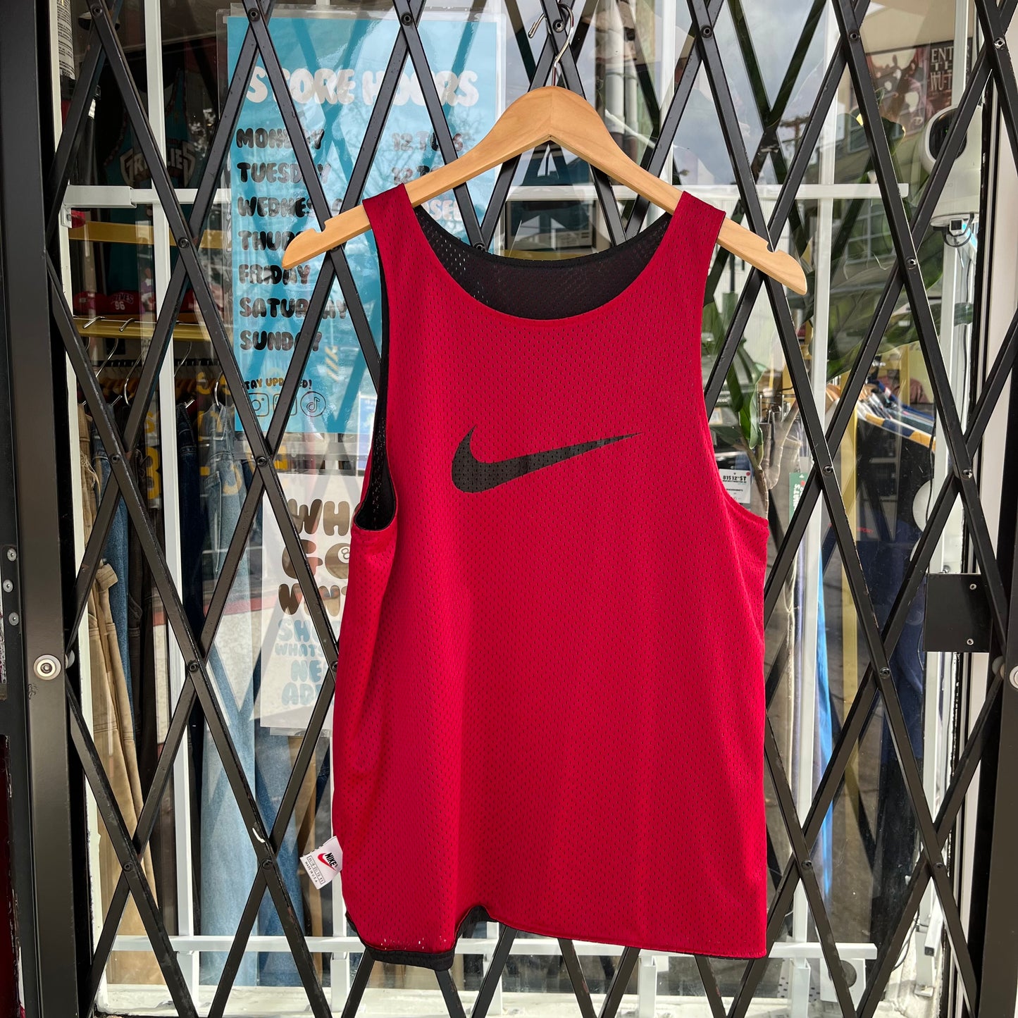 Vintage Nike Reversible Mesh Jersey - Size Youth XL