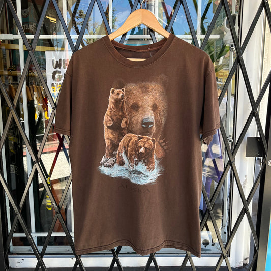 Alaska Grizzly Bear Tee - Size L