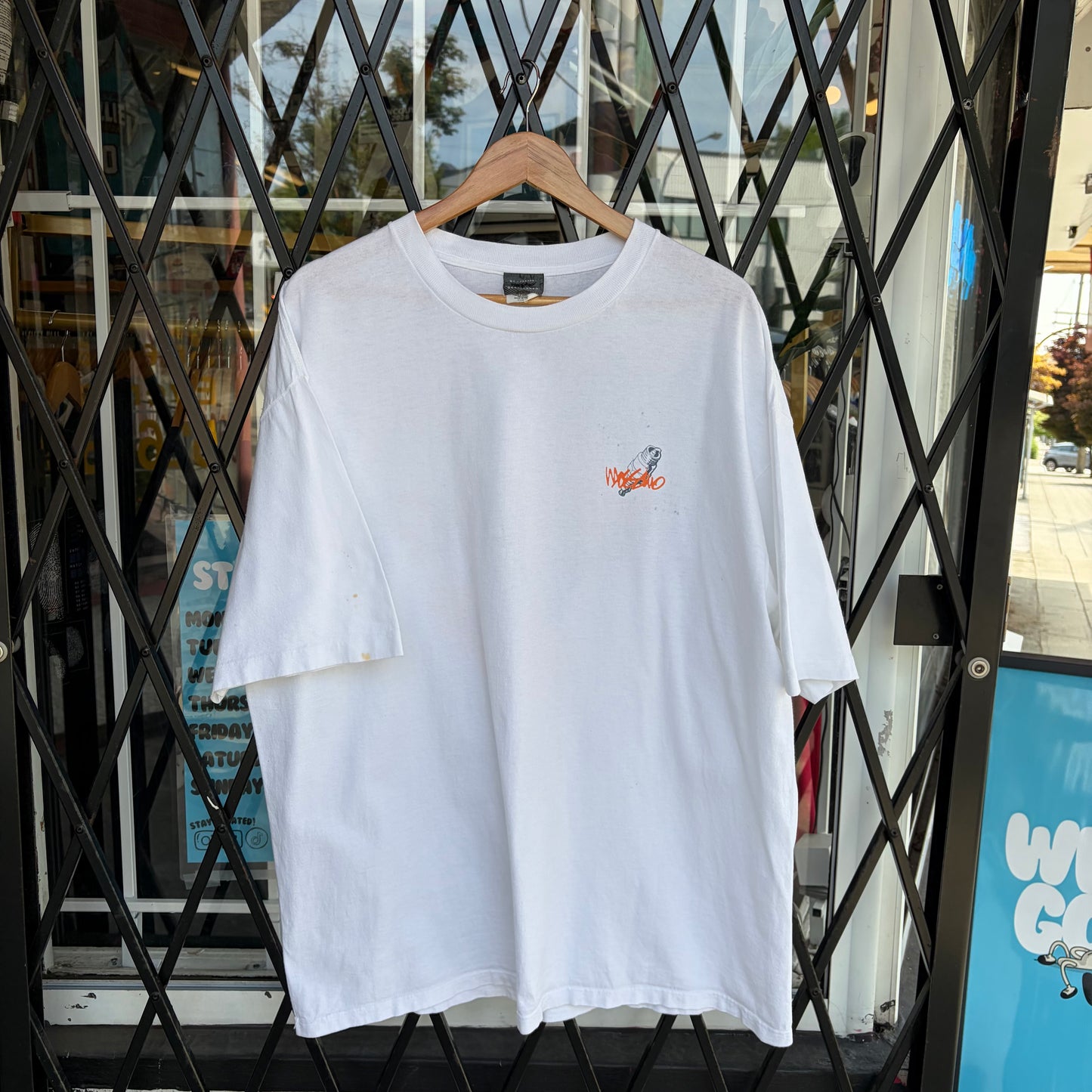 Vintage Mossimo Spark Plug Tee - Size XL